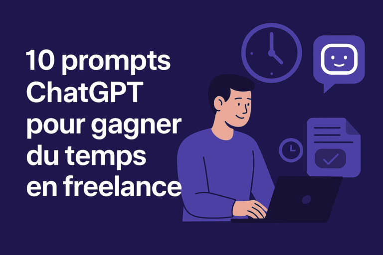 10 prompts ChatGPT pour gagner du temps en freelance
