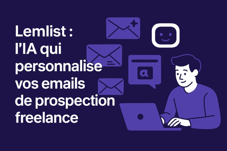 Lemlist : l’IA qui personnalise vos emails de prospection freelance