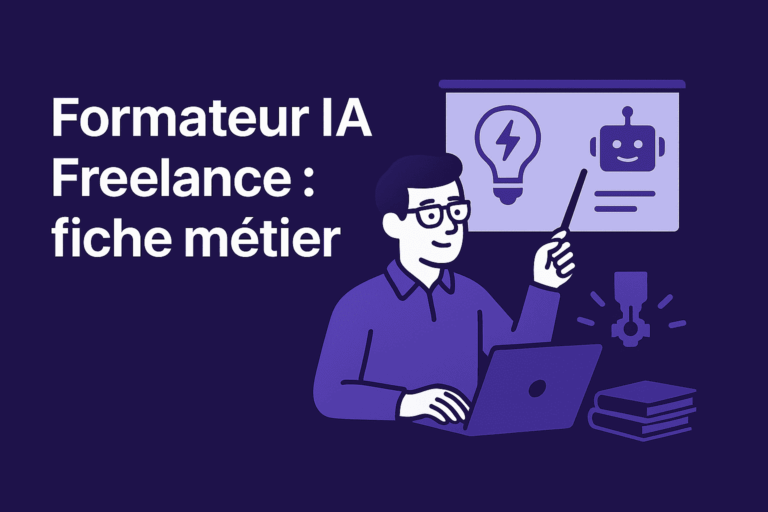 Formateur IA Freelance : fiche métier
