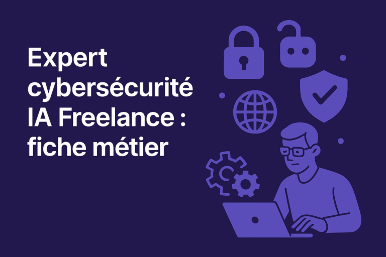 Expert cybersécurité IA Freelance : fiche métier